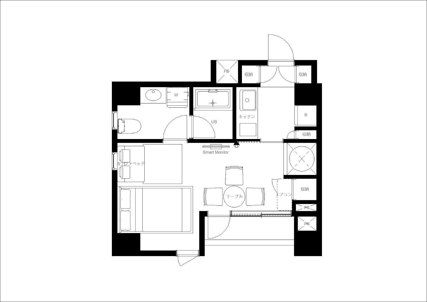 Luce Takanawa Prefektura Tokio Pokoj fotografie